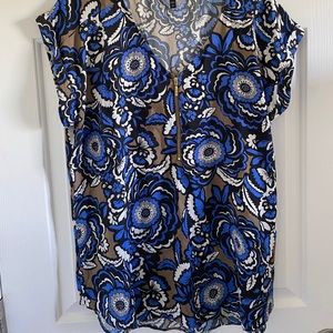 Express women’s short sleeve blouse